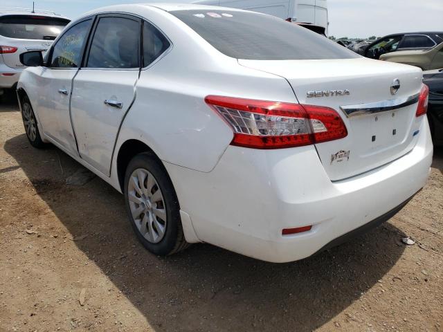 Photo 3 from auction – 2014 NISSAN SENTRA S with VIN 3N1AB7AP1EY336503