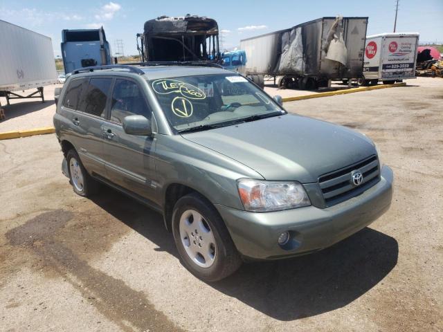 TOYOTA HIGHLANDER 2007 with VIN JTEDP21A970147584 - Photo from auction