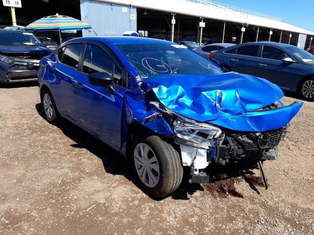 NISSAN VERSA S 2021 with VIN 3N1CN8DV2ML880648 - Photo from auction
