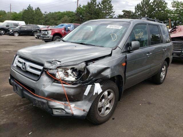 Photo 2 from auction – 2007 HONDA PILOT EX with VIN 2HKYF18427H509406