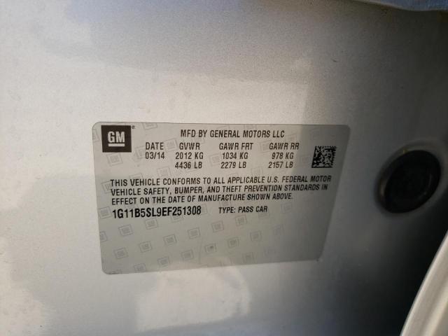Photo 10 from auction – 2014 CHEVROLET MALIBU LS with VIN 1G11B5SL9EF251308