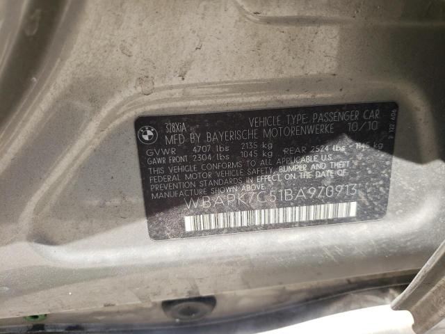 Photo 10 from auction – 2011 BMW 328 XI with VIN WBAPK7C51BA970913