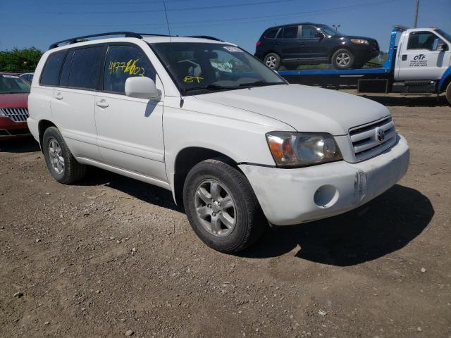 TOYOTA HIGHLANDER 2005 with VIN JTEEP21A150108120 - Photo from auction