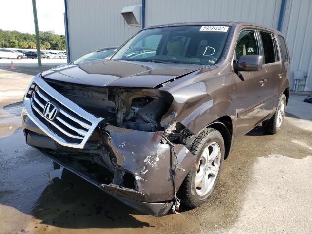 Photo 2 from auction – 2013 HONDA PILOT EX with VIN 5FNYF4H48DB003803