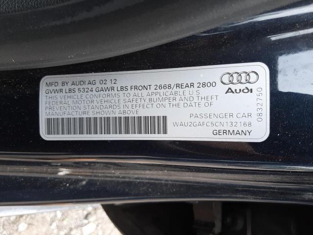 Photo 10 from auction – 2012 AUDI A7 PRESTIG with VIN WAU2GAFC5CN132168