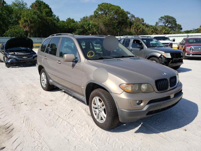 BMW X5 3.0I 2004 with VIN 5UXFA13594LU35834 - Photo from auction