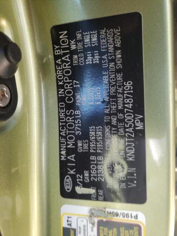 Photo 10 from auction – 2013 KIA SOUL with VIN KNDJT2A50D7487196