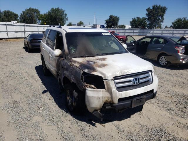 HONDA PILOT EXL 2008 with VIN 5FNYF18728B007134 - Photo from auction