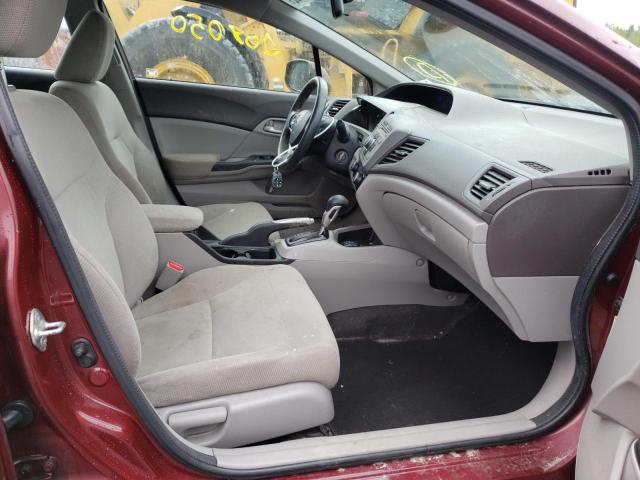 Photo 5 from auction – 2012 HONDA CIVIC LX with VIN 2HGFB2F45CH055426