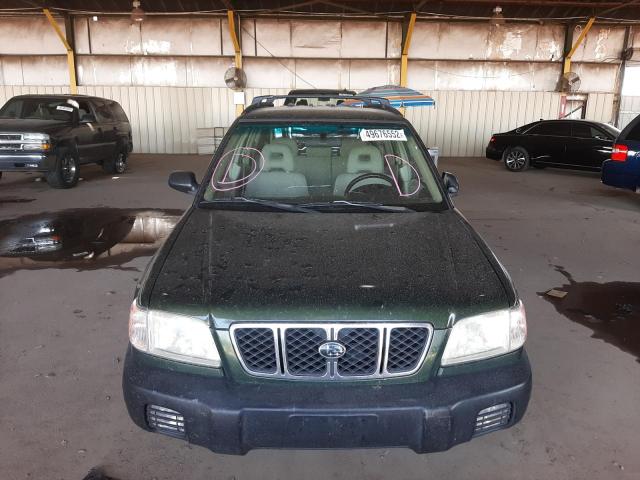 Photo 9 from auction – 2002 SUBARU FORESTER L with VIN JF1SF63582H726863