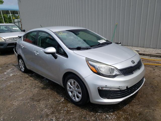 KIA RIO LX 2016 with VIN KNADM4A30G6691735 - Photo from auction