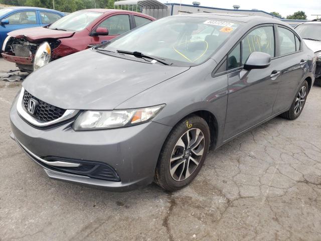 Photo 2 from auction – 2013 HONDA CIVIC EX with VIN 19XFB2F89DE084880