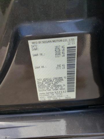 Photo 10 from auction – 2016 NISSAN ALTIMA 2.5 with VIN 1N4AL3AP3GN322532