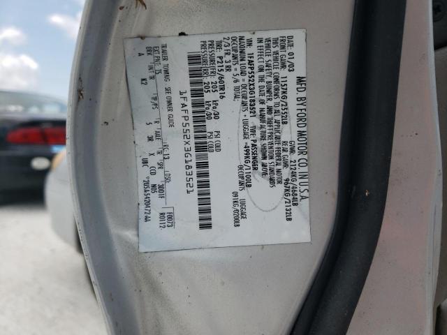Photo 10 from auction – 2003 FORD TAURUS SES with VIN 1FAFP552X3G183521