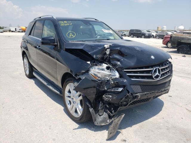 Photo 1 from auction – 2014 MERCEDES-BENZ ML 350 with VIN 4JGDA5JB1EA317049