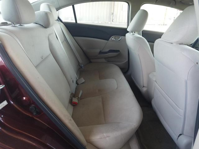 Photo 6 from auction – 2012 HONDA CIVIC LX with VIN 19XFB2F55CE098117