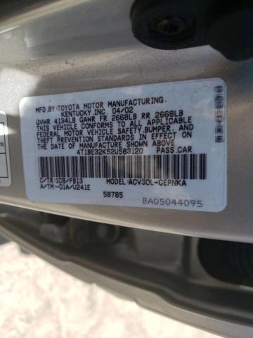 Photo 10 from auction – 2014 TOYOTA CAMRY LE with VIN 4T1BE32K52U583120