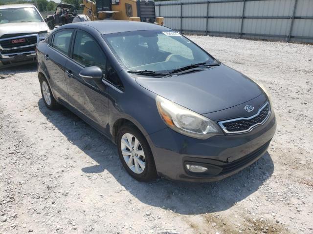 KIA RIO EX 2013 with VIN KNADN4A35D6101666 - Photo from auction