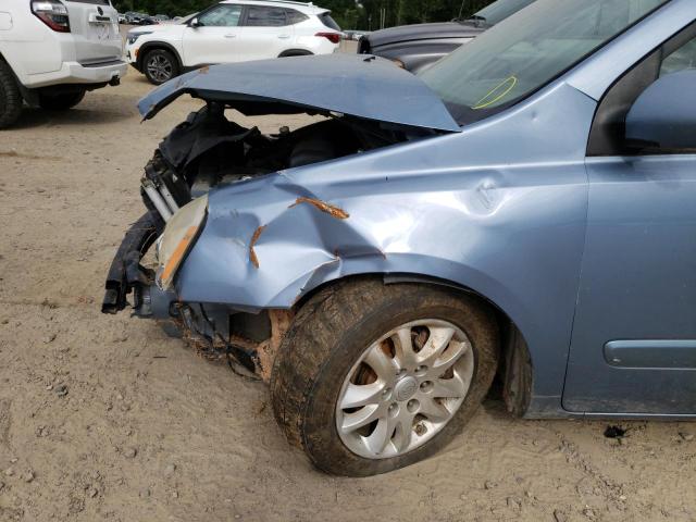 Photo 9 from auction – 2008 KIA SEDONA EX with VIN KNDMB233986194386