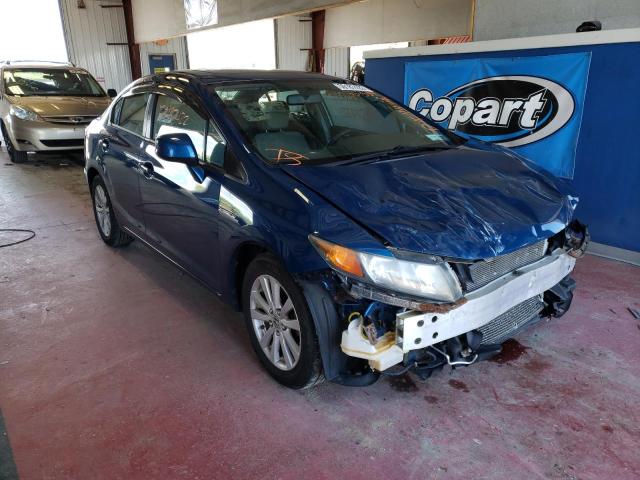HONDA CIVIC EX 2012 with VIN 2HGFB2F87CH554604 - Photo from auction