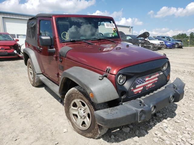 JEEP WRANGLER S 2010 with VIN 1J4AA2D12AL154879 - Photo from auction