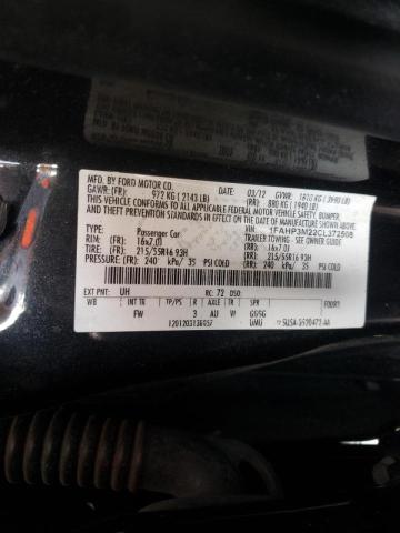 Photo 10 from auction – 2012 FORD FOCUS SEL with VIN 1FAHP3M22CL372508