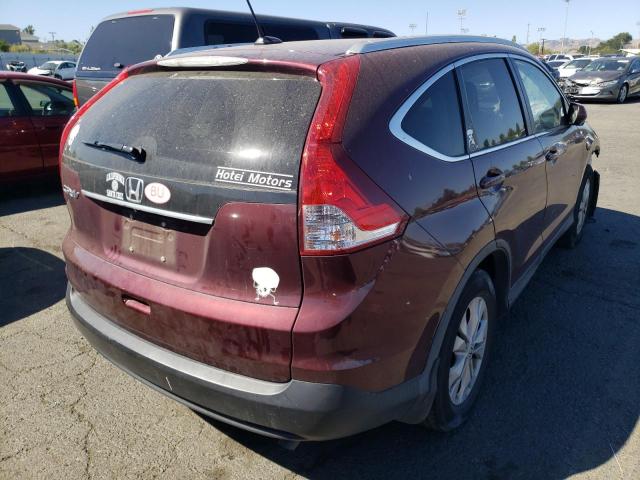 Photo 4 from auction – 2014 HONDA CR-V EXL with VIN 5J6RM3H74EL007161