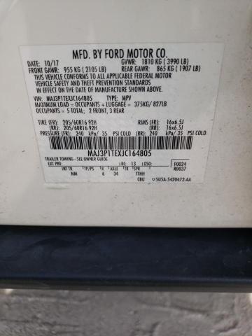 Photo 10 from auction – 2018 FORD ECOSPORT S with VIN MAJ3P1TEXJC164805