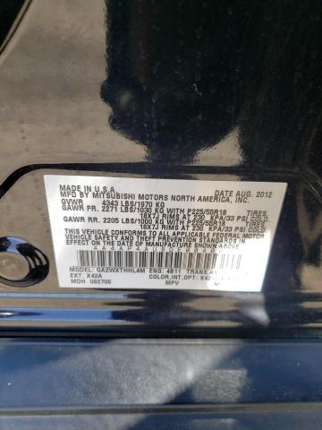 Photo 10 from auction – 2013 MITSUBISHI OUTLANDER with VIN 4A4AP4AU8DE004002