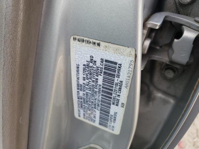 Photo 10 from auction – 2001 TOYOTA COROLLA CE with VIN 2T1BR12E11C386416