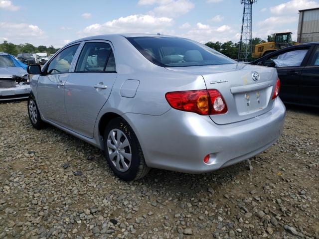 Photo 3 from auction – 2009 TOYOTA COROLLA with VIN JTDBL40E49J018818