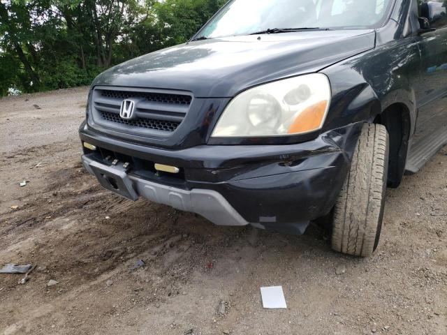 Photo 9 from auction – 2004 HONDA PILOT EX with VIN 2HKYF184X4H554413