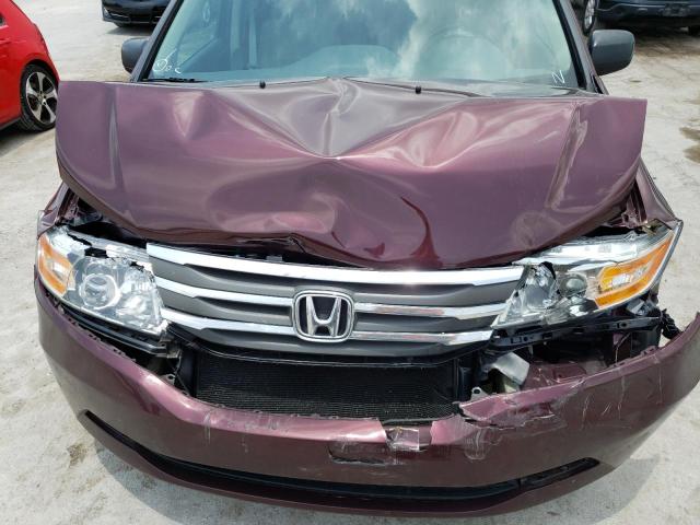 Photo 7 from auction – 2012 HONDA ODYSSEY LX with VIN 5FNRL5H29CB138689