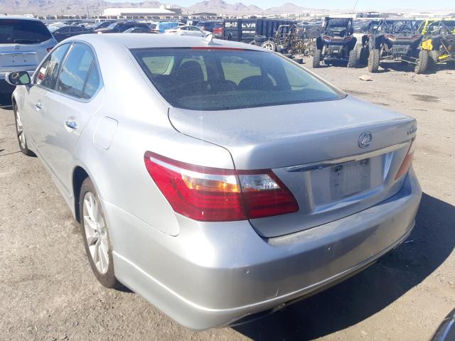 Photo 3 from auction – 2012 LEXUS LS 460 with VIN JTHCL5EF6C5013274