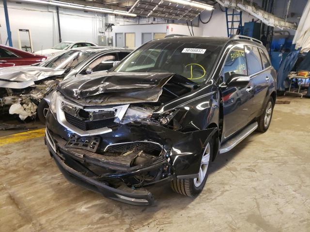 Photo 2 from auction – 2012 ACURA MDX TECHNO with VIN 2HNYD2H49CH550334