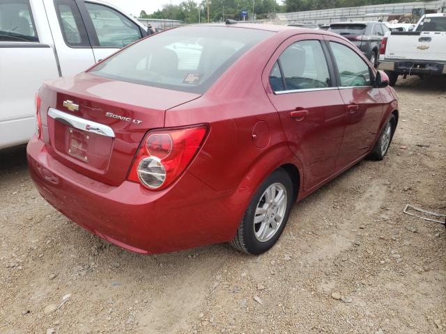 Photo 4 from auction – 2013 CHEVROLET SONIC LT with VIN 1G1JC5SH0D4255489