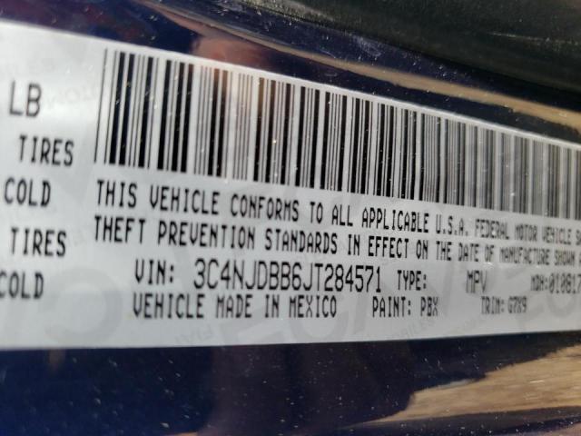 Photo 10 from auction – 2018 JEEP COMPASS LA with VIN 3C4NJDBB6JT284571