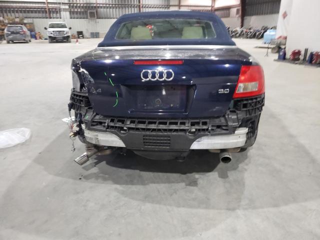 Photo 6 from auction – 2004 AUDI A4 3.0 CAB with VIN WAUAT48H64K014361