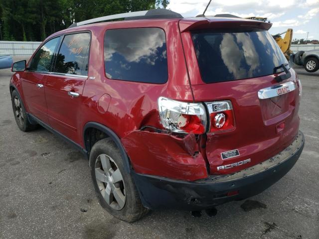 Photo 3 from auction – 2012 GMC ACADIA SLT with VIN 1GKKRRED1CJ393265