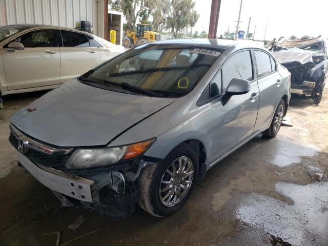 Photo 2 from auction – 2012 HONDA CIVIC LX with VIN 19XFB2F51CE059315