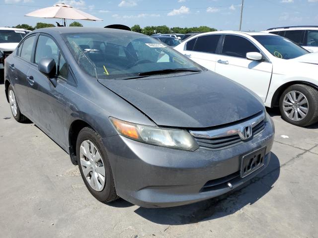 HONDA CIVIC LX 2012 with VIN 19XFB2F52CE087382 - Photo from auction