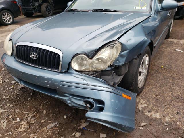 Photo 9 from auction – 2004 HYUNDAI SONATA GL with VIN KMHWF25S04A094536