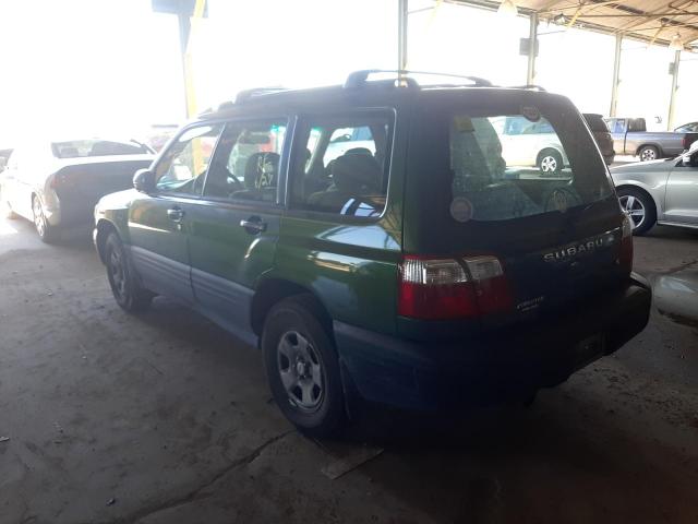 Photo 3 from auction – 2002 SUBARU FORESTER L with VIN JF1SF63582H726863