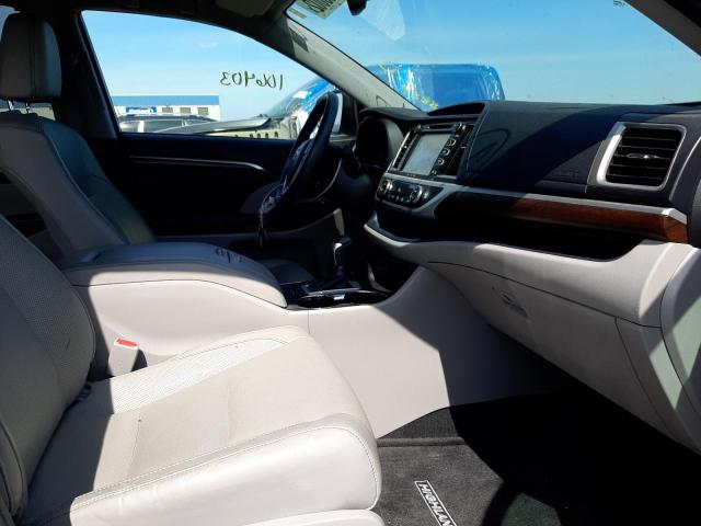 Photo 5 from auction – 2016 TOYOTA HIGHLANDER with VIN 5TDDKRFH2GS308887