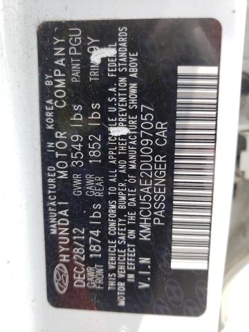 Photo 10 from auction – 2013 HYUNDAI ACCENT GLS with VIN KMHCU5AE2DU097057