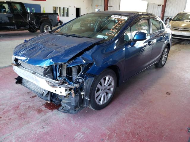 Photo 2 from auction – 2012 HONDA CIVIC EX with VIN 2HGFB2F87CH554604