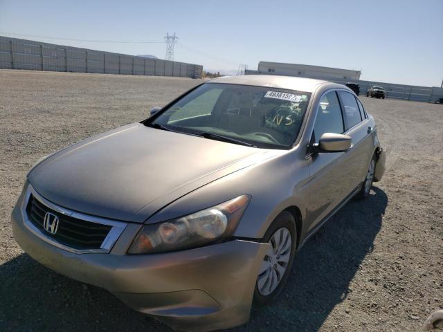 Photo 2 from auction – 2008 HONDA ACCORD LX with VIN JHMCP26388C068058