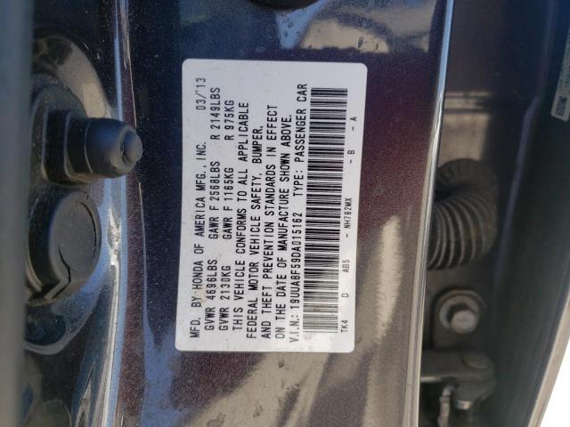 Photo 10 from auction – 2013 ACURA TL TECH with VIN 19UUA8F59DA015162