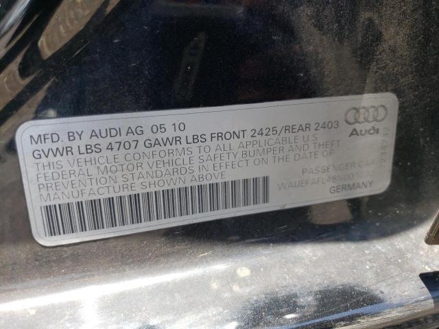 Photo 10 from auction – 2011 AUDI A4 PREMIUM with VIN WAUEFAFL4BN001070