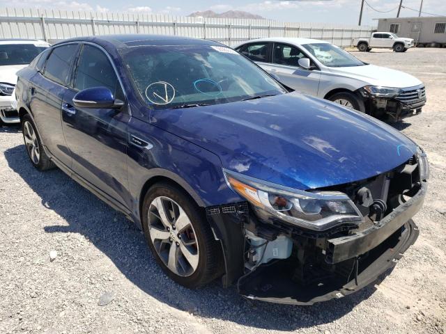 KIA OPTIMA SX 2018 with VIN 5XXGW4L27JG191904 - Photo from auction